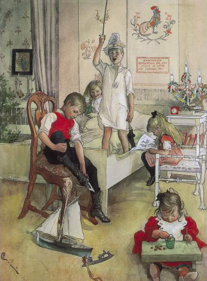 christmas-morning-1894(1) Carl Larsson